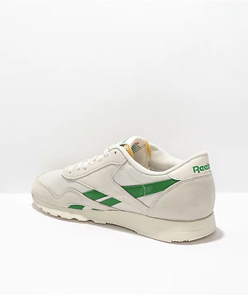 Reebok Classic Nylon & White Green Shoes | Mall of America®