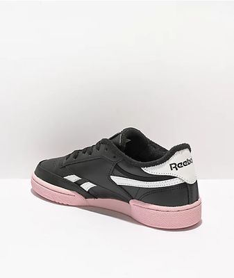 reebok black pink shoes