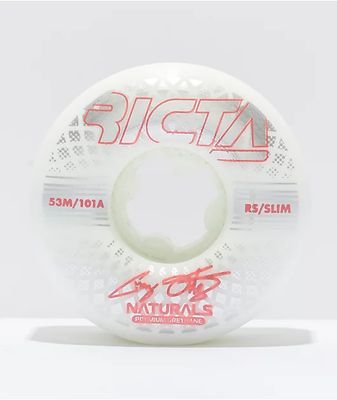 Ricta Chaz Reflective Slim 53mm 101a Skateboard Wheels