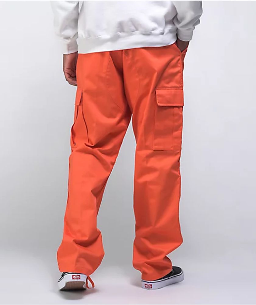 RUST CARGO PANT TAPERED FIT  ROOKIES