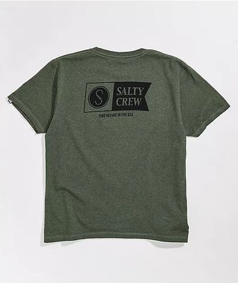 Salty Crew Kids' Alpha Green T-Shirt