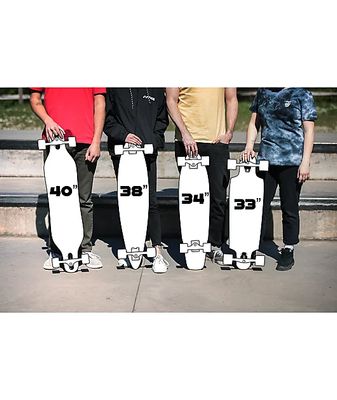 San Clemente Family 34" Pintail Longboard Complete