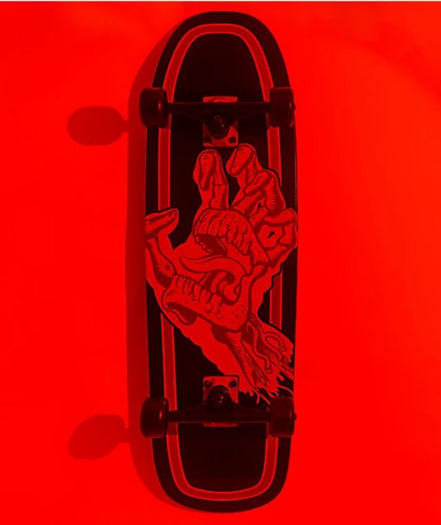 Santa Cruz x Stranger Things Meek Slasher 31.1 Cruiser Skateboard Complete