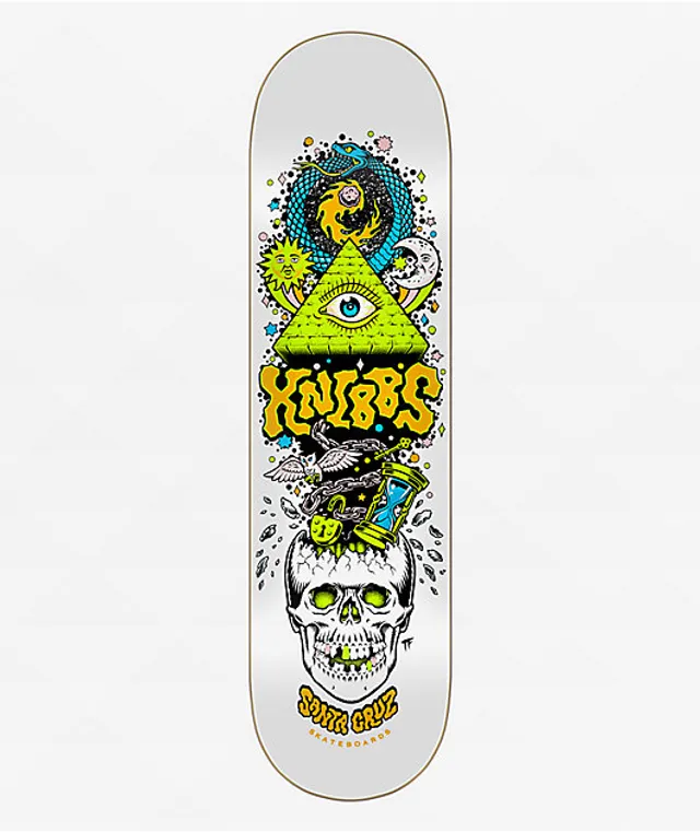 Zumiez Do A Kickflip White 8.25 Skateboard Deck