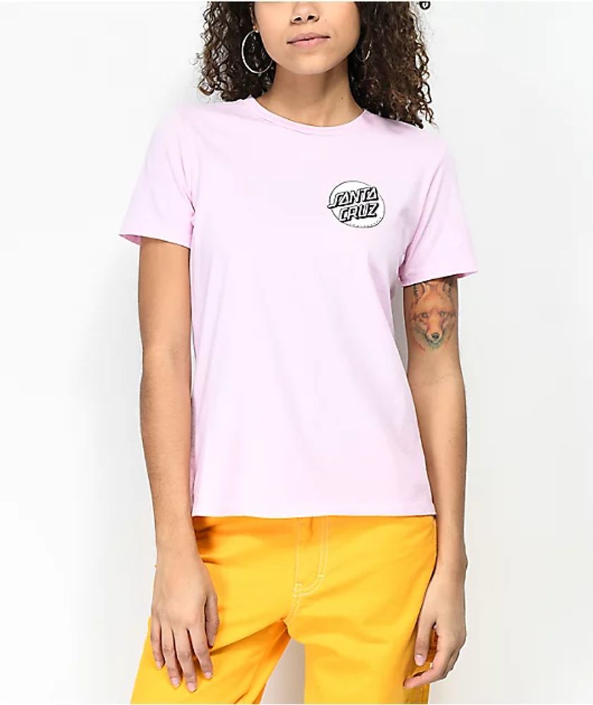 Santa Cruz Missing Dot Pink T-Shirt