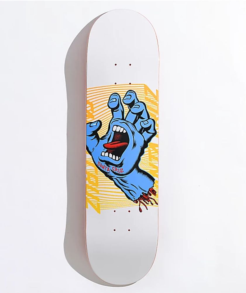 Santa Cruz Split Hand Birch 8.25" Skateboard Deck