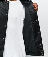 Santa Cruz Strip Black Bomber Jacket
