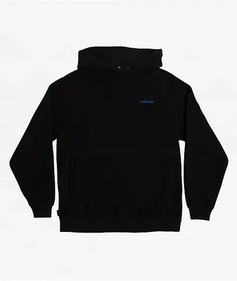 Santa Cruz Stripe Black Tech Fleece Hoodie