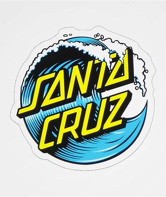 Santa Cruz Wave Dot 3" Sticker