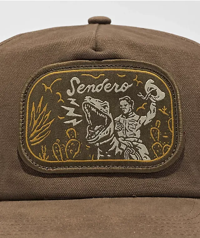 Sendero Western Show White Snapback Hat - One Size - Accessories - Streetwear at Zumiez