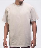 Shaka Wear Max Heavy Weight Garment Dye Oat T-Shirt