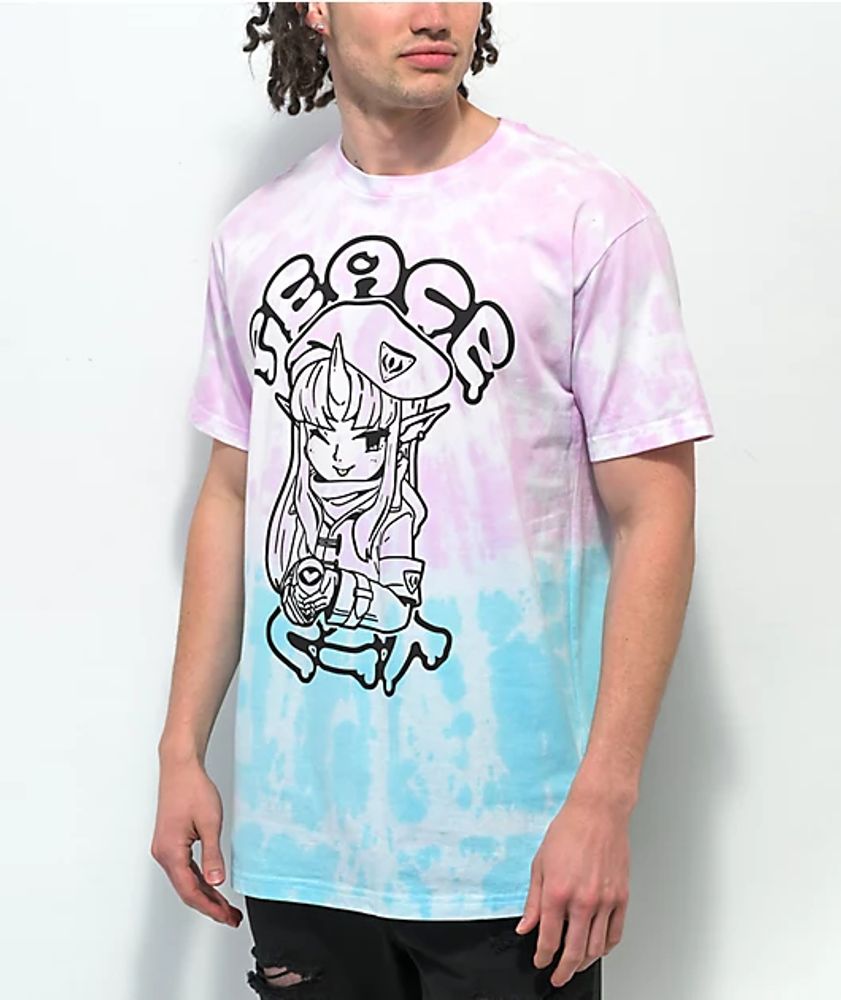 Share 73+ tie dye anime shirt best - in.cdgdbentre