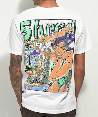 Shred Collective Babe White T-Shirt