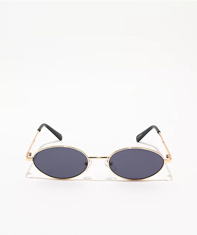 Slim Oval Sunglasses