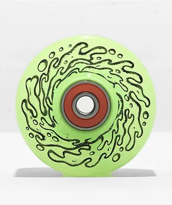 Slime Balls OG 66mm 78a Translucent Green Cruiser Wheels