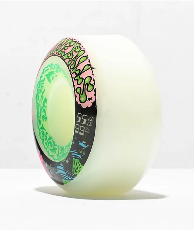 Slime Balls OG 66mm 78a Translucent Green Cruiser Wheels