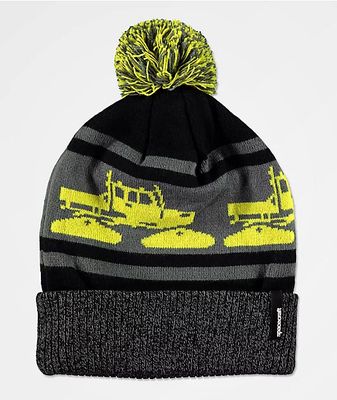 A-Lab Over The Hill Blue Pom Beanie 