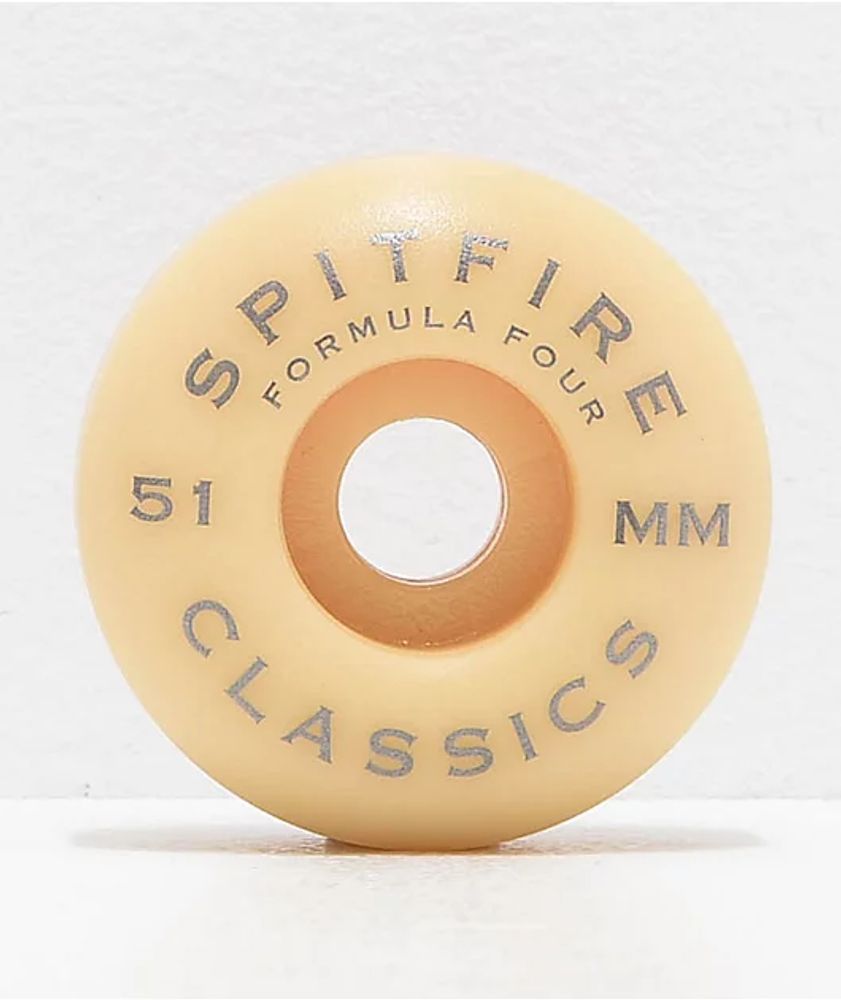Spitfire Formula Four Classic 51mm 99a Skateboard Wheels
