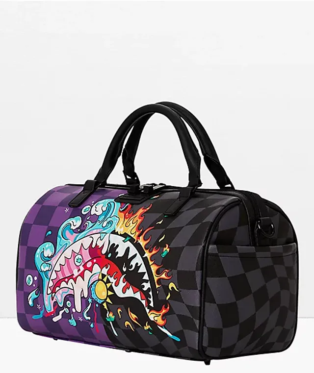 Sprayground Crazy Eyes Mini Duffle Bag