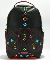 Sprayground Tokyo Bubble Grey & Pink Checkered Mini Backpack