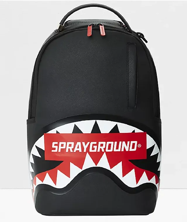 Sprayground x SpongeBob SquarePants Shark Bite Yellow Backpack