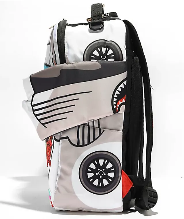 Sprayground Pop Shark DLX Black Backpack