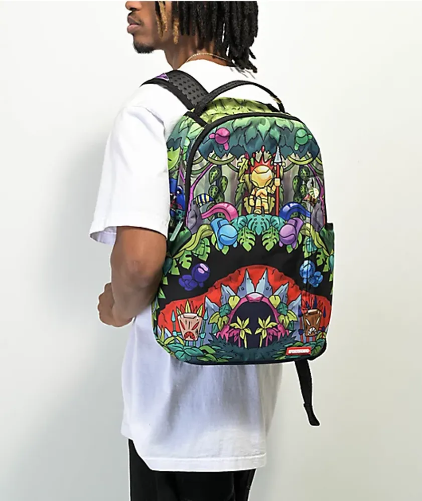 Sprayground Oversized Logo Red Backpack, Zumiez