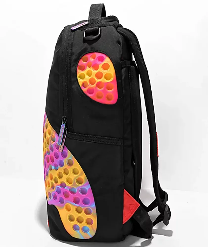 Sprayground Pop Shark DLX Black Backpack