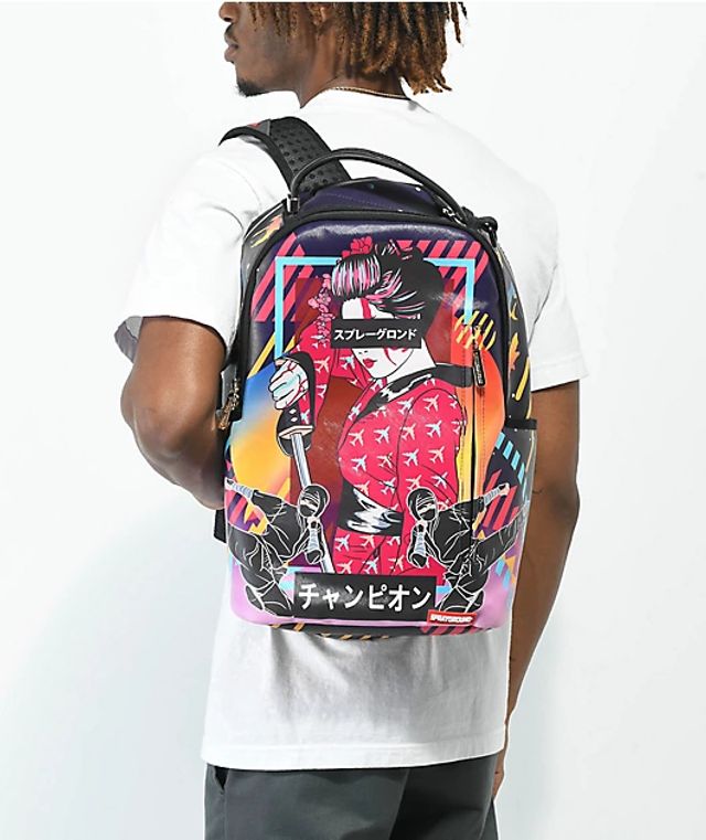 Sprayground Vivid SG DLXSR Black Backpack