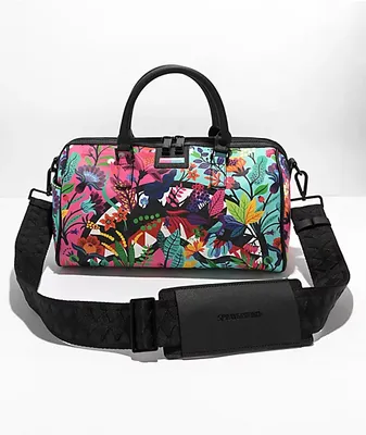 Sprayground Crazy Eyes Mini Duffle Bag