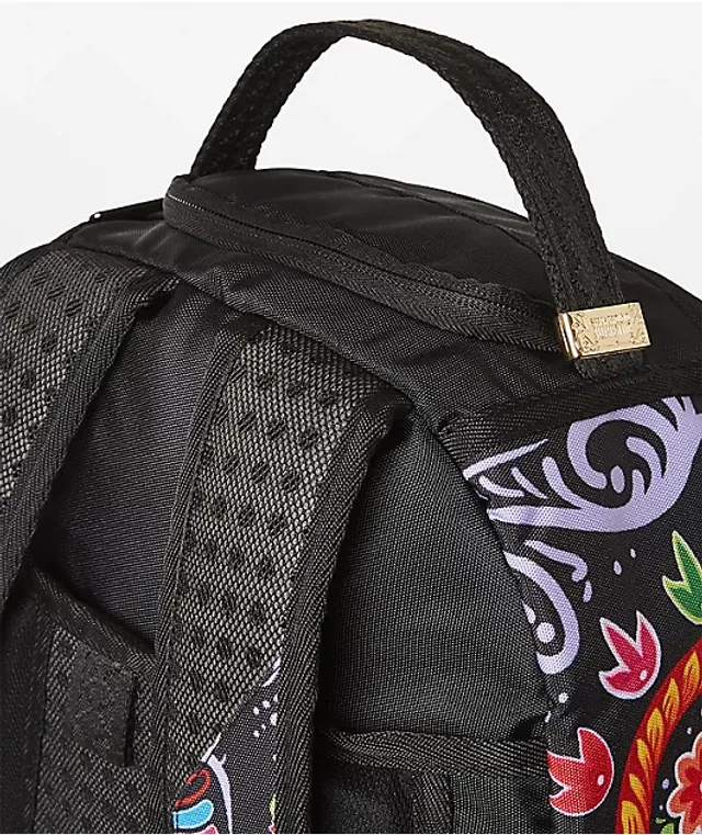 Sprayground AI Beaded Shark DLX Black Backpack