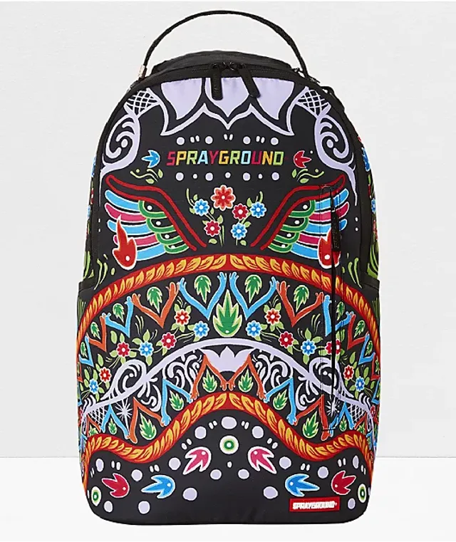 Sprayground Miami Vice Wings UP DLXSV White Backpack