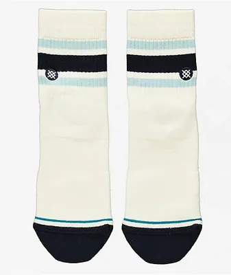 Stance Boyd Natural, Black & Blue Ankle Socks