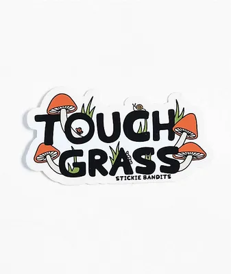 Stickie Bandits Touch Grass Sticker