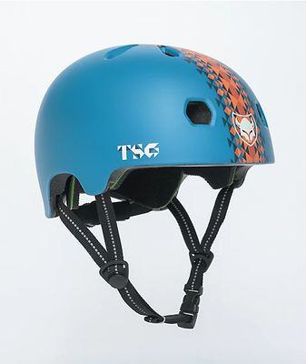 TSG Certified Meta Roots Blue Skateboard Helmet