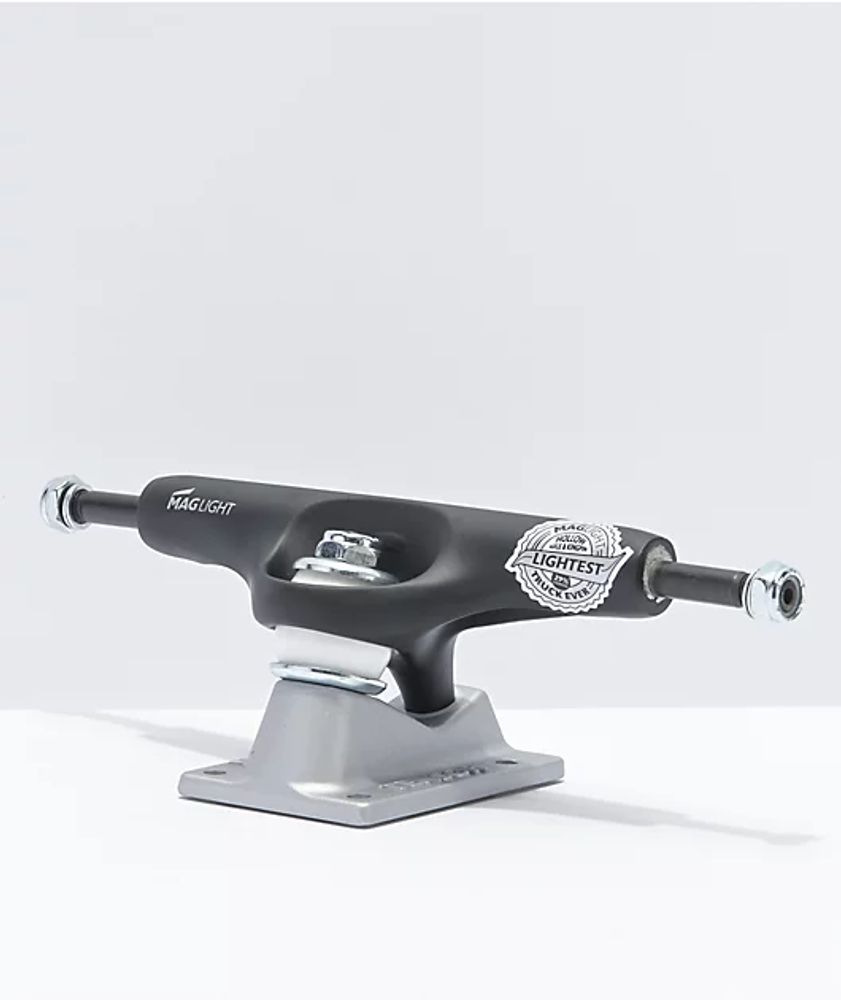 Tensor Mag Light 5.5 Reflective Black & Silver Skateboard Truck