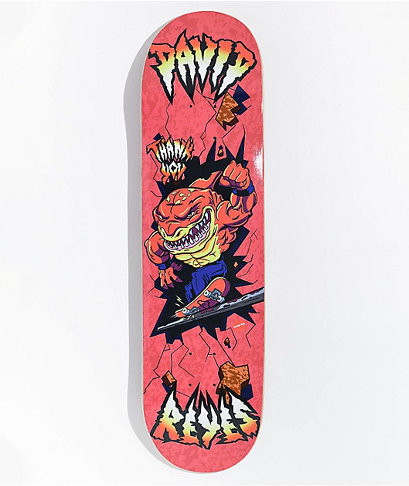 Thank You Reyes Shark Tooth 8.25" Skateboard Deck