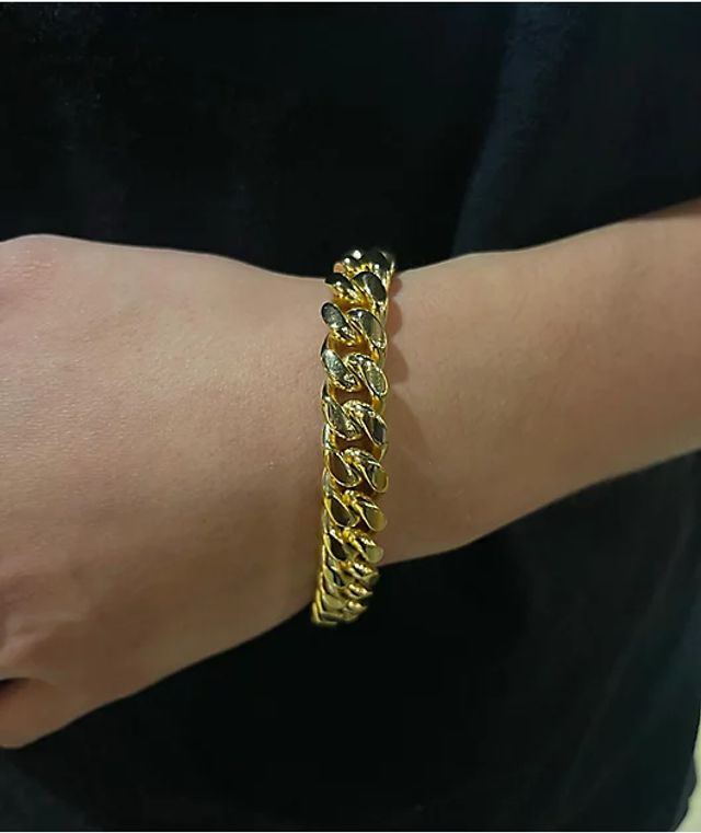 Gold Gods Miami Cuban Link Bracelet