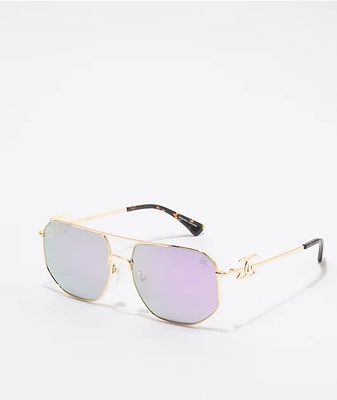 The Gold Gods The Zelus Lavender Sunglasses