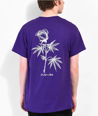 The High & Mighty Rosebud Purple T-Shirt