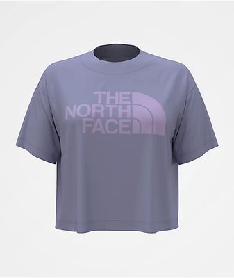 The North Face Half Dome Lavender Crop T-Shirt