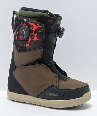 ThirtyTwo Lashed Double Boa Bradshaw Camo Snowboard Boots 2021
