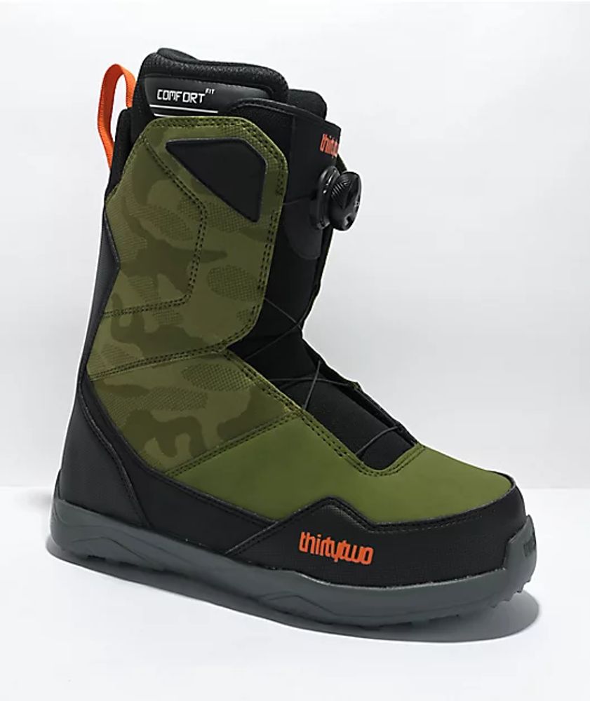 ThirtyTwo Shifty Boa Green Snowboard Boot 2023