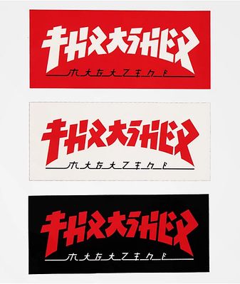 Thrasher Godzilla Logo Sticker