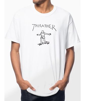 Thrasher Gonz White T-Shirt