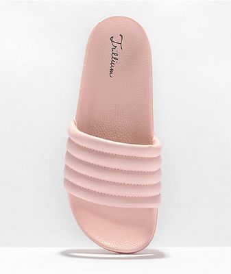 Trillium Matty Pink Tube Slide Sandals