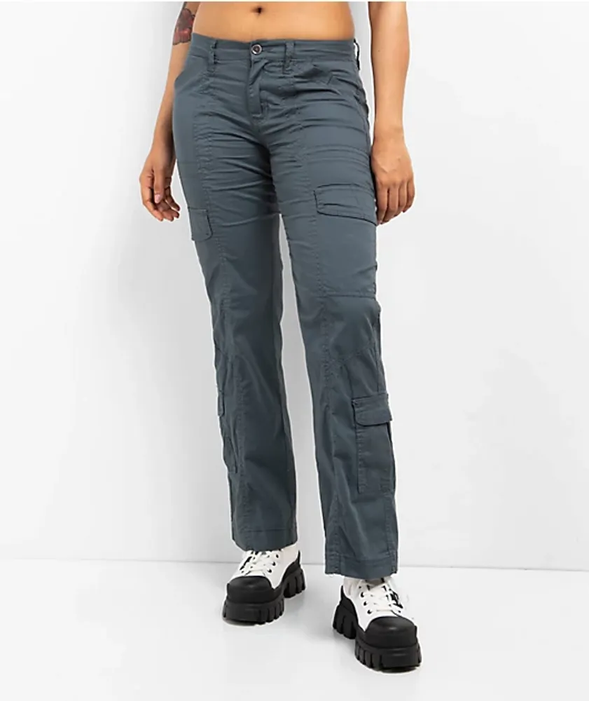 Zumiez Blue Cargo Pants for Women