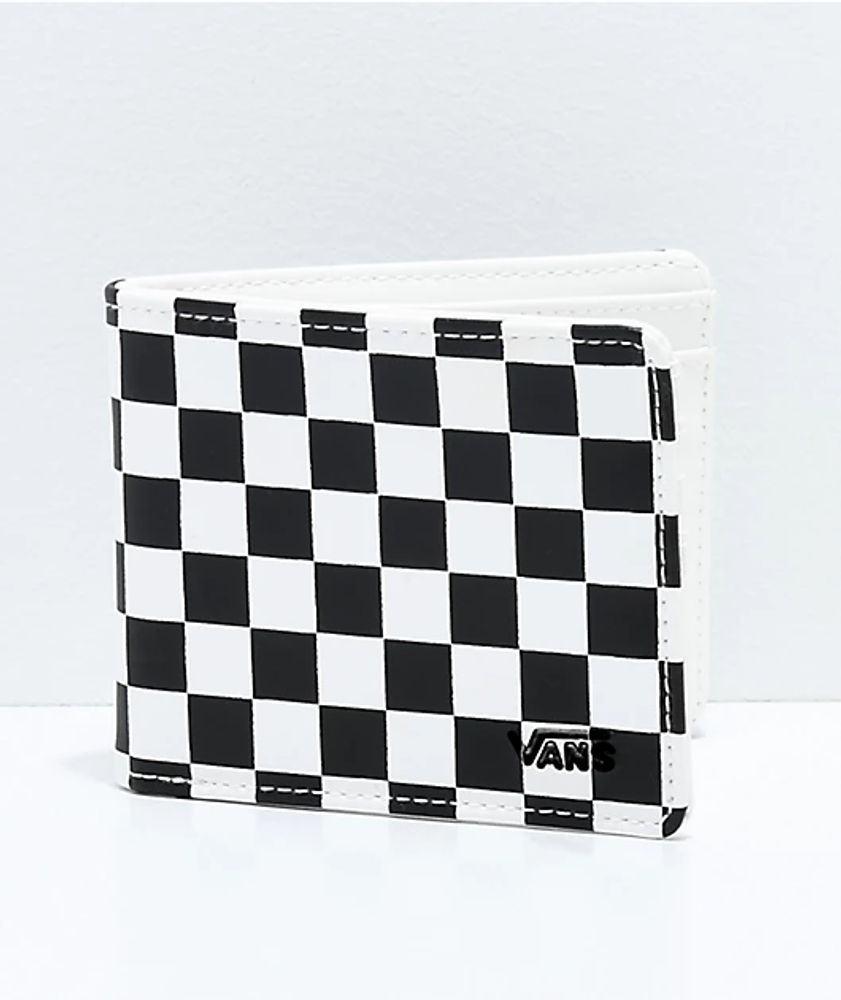 Vans Checkered Black & White Bifold Wallet