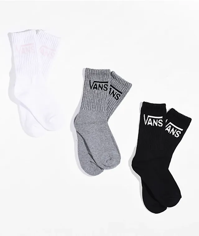 Vans Bruins White Crew Socks