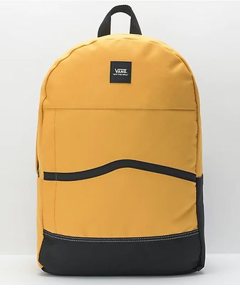 Vans Construct Yellow & Black Backpack